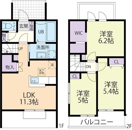 Liverte（リベルテ）の物件間取画像